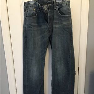 Levi’s Strauss 505 blue jeans straight leg size 30